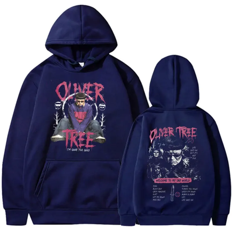 Oliver Tree Hoodies A vida continua 1993-2026 fãs presente pullovers roupas masculinas moda hip hop oversized casual moletom com capuz — image 4