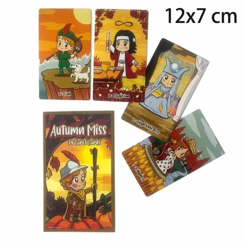 Autumn Miss Tarot 12x7 cm Kártyajáték — image 2