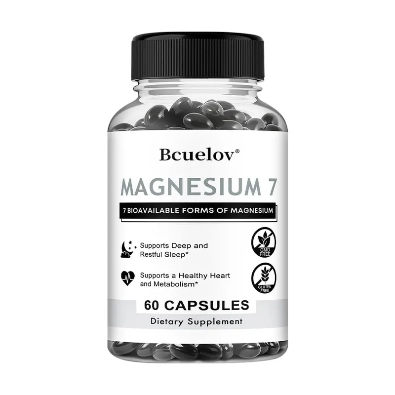7 az 1-ben magnézium komplex, nagy felszívódású, támogatja az energia-ellazulást, elősegíti az egészséges alvást, segít az izomzat támogatásában.