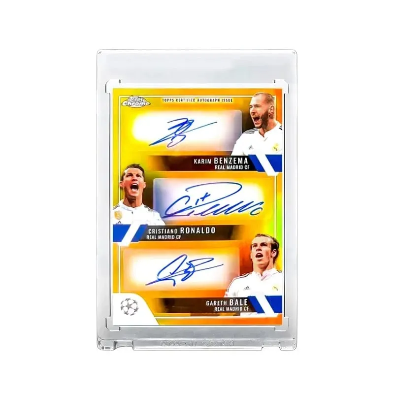 DIY All-Star futballkártya-készlet Messi Ronaldóval és Mbappé Ultimate születésnapi ajándékdobozával futballfiúknak gyűjtőkártya — image 4