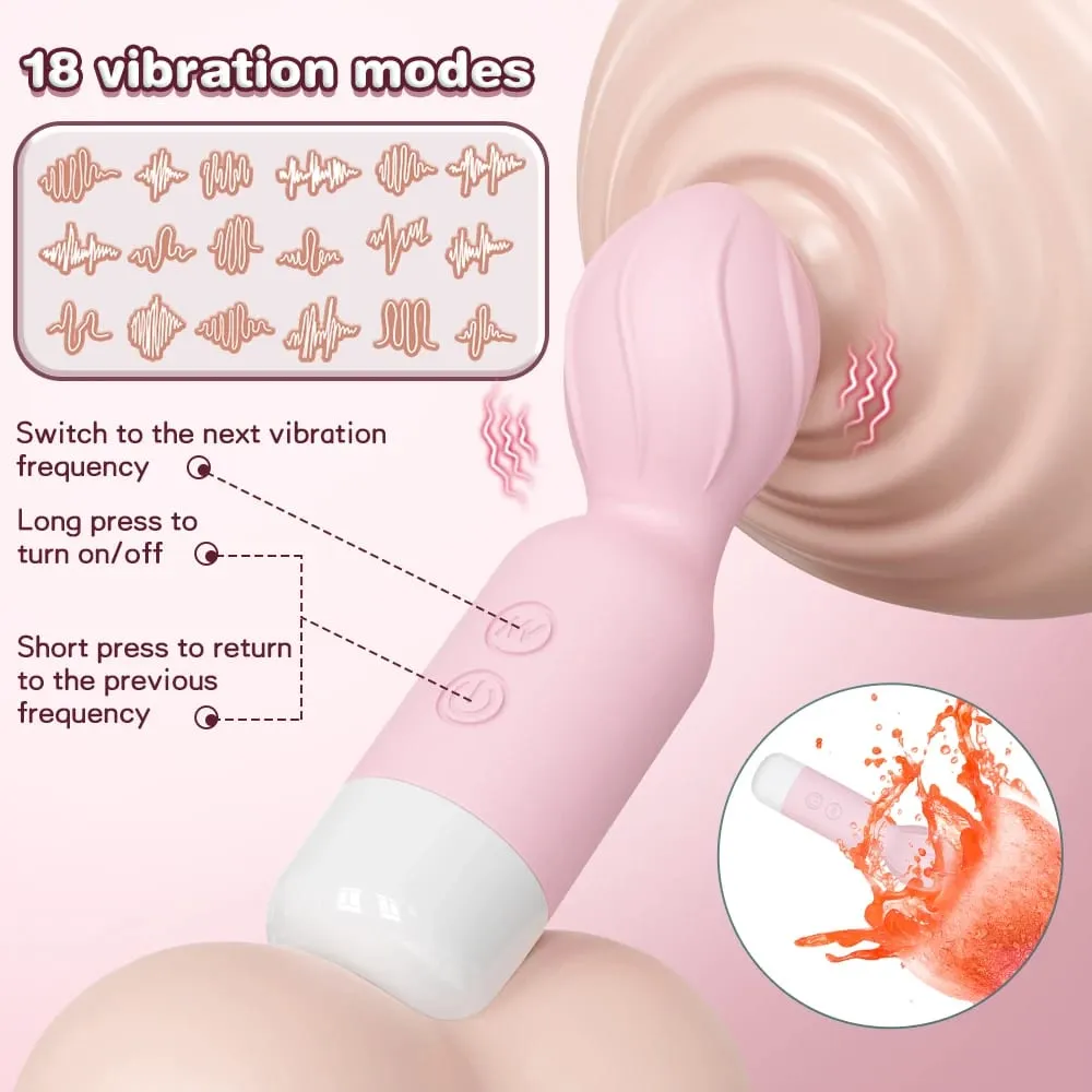 Mini AV Vibrátor Női G Spot Vibrációs Vagina Anális Klitorisz Vibrációs Stimulátor Műpénisz vibrátor Bolt felnőtt szexuális játékok nőknek — image 5