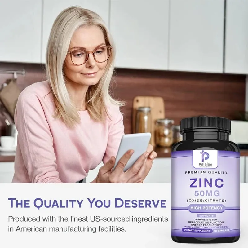 Zinc Supplements - Promotes Energy Production Supports Immune System and Overall Health — image 4
