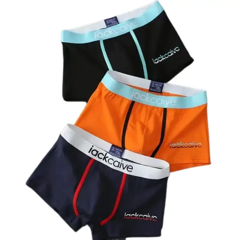 3st Herrtrosor Bomull Herrunderkläder Boxers Andas Man Boxertryckta kalsonger Bekväma shorts Herrunderkläder M-3XL — image 21