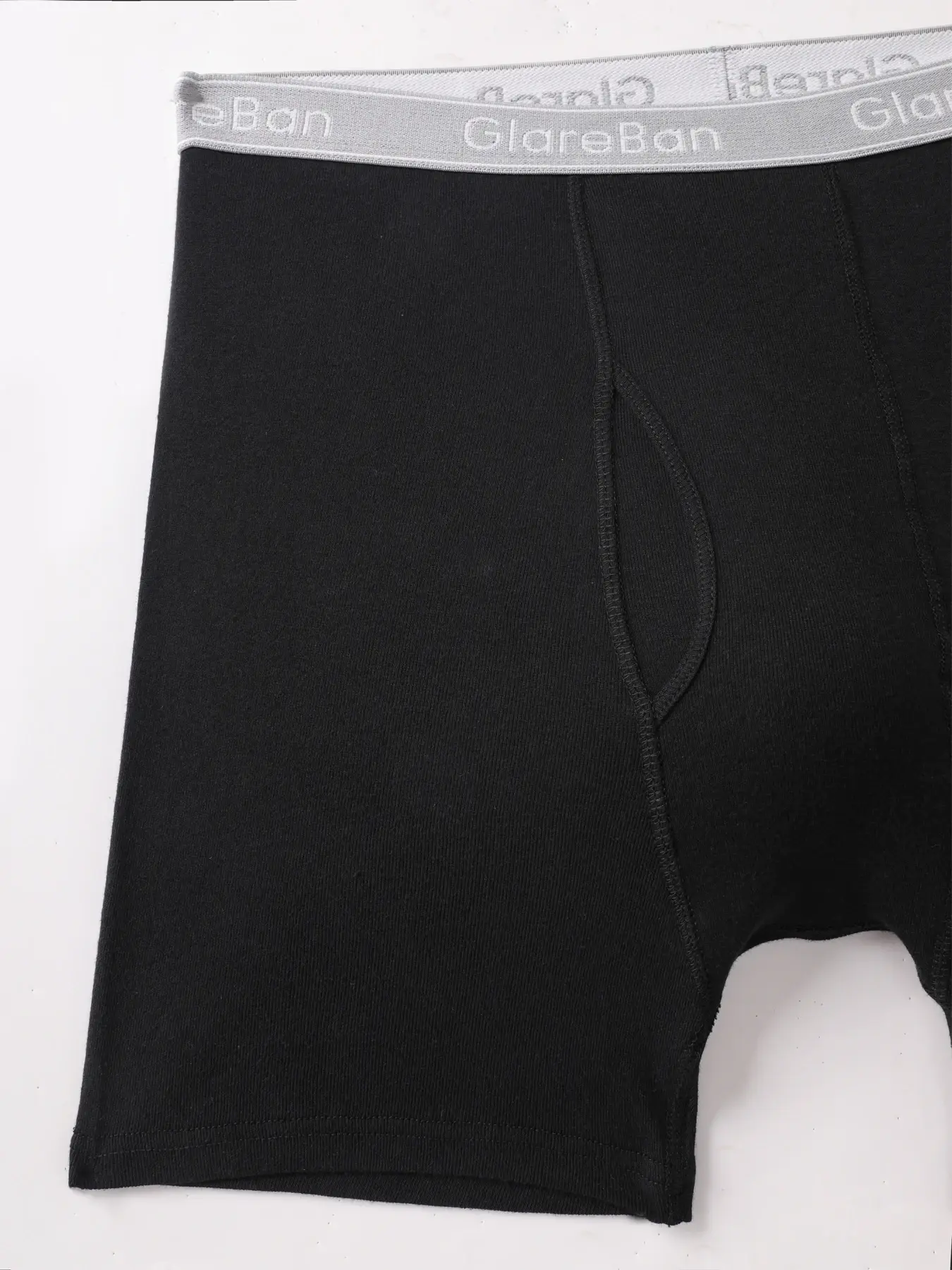 4pcs Black Long Leg 100% Cotton Boxer for Men New Underwear Male Brand Panties And Underpants For Homme Shorts Box Slip Briefs — image 4