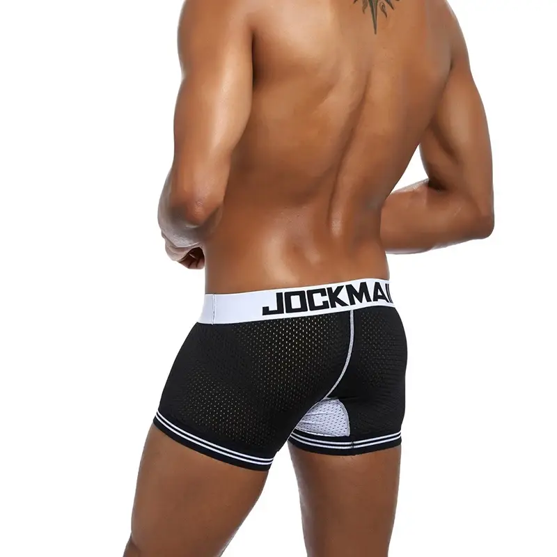 Man Underpants Boxershorts Mesh Nylon Men Boxers Male Breathable Underwear Men’s Panties Boxer Quick Dry Sports Fitness