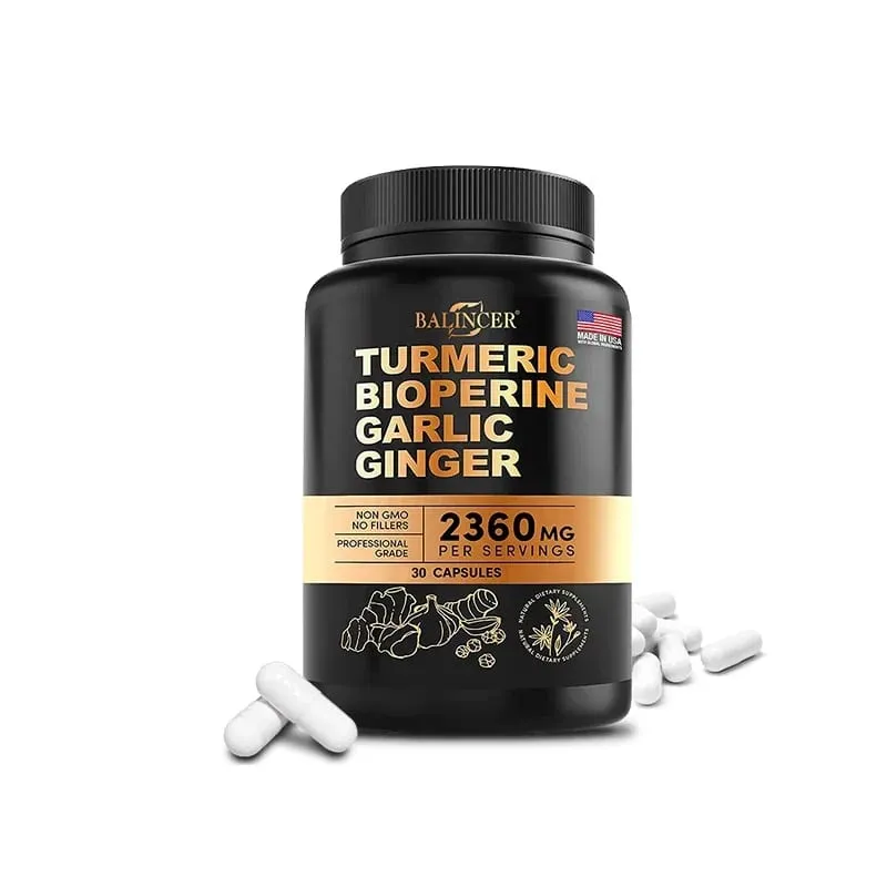 Turmeric Curcumin with Black Pepper for Optimal Absorption Best Vegan Joint Support Supplement