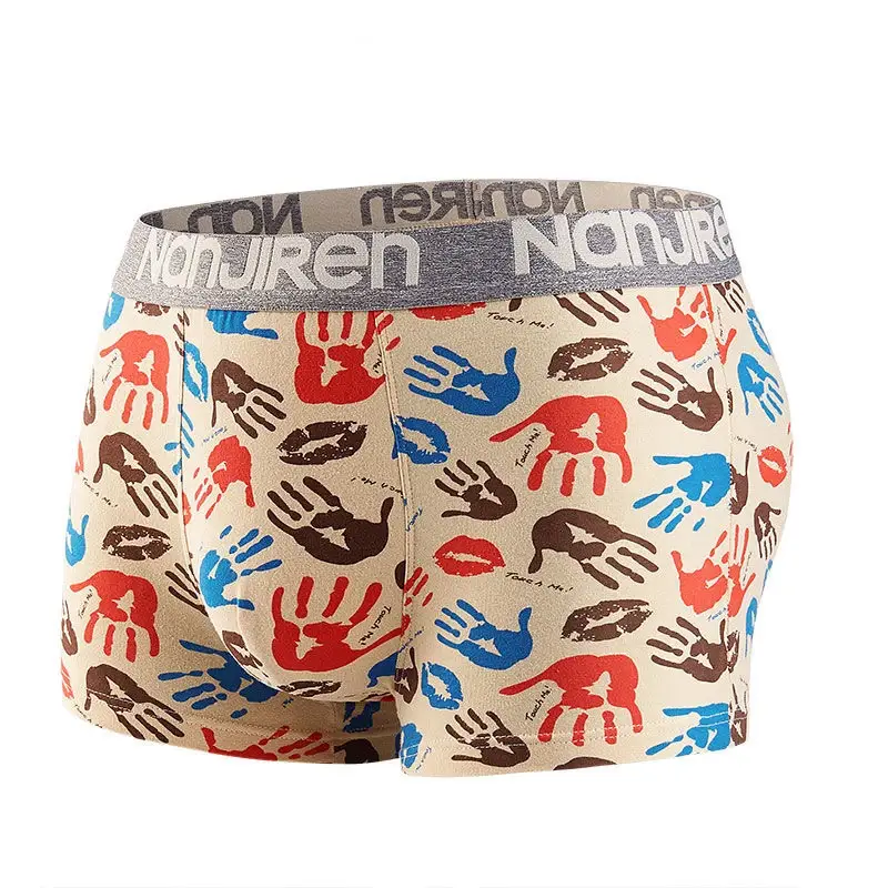 4Pcs Boxer Shorts Panlalaking Kasuotang Panloob Sexy Panty Cotton Boxers Panlalaking Panloob na Panlalaki Shorts Homme U Convex Lingerie Libreng Pagpapadala 3256805465620521 — image 8