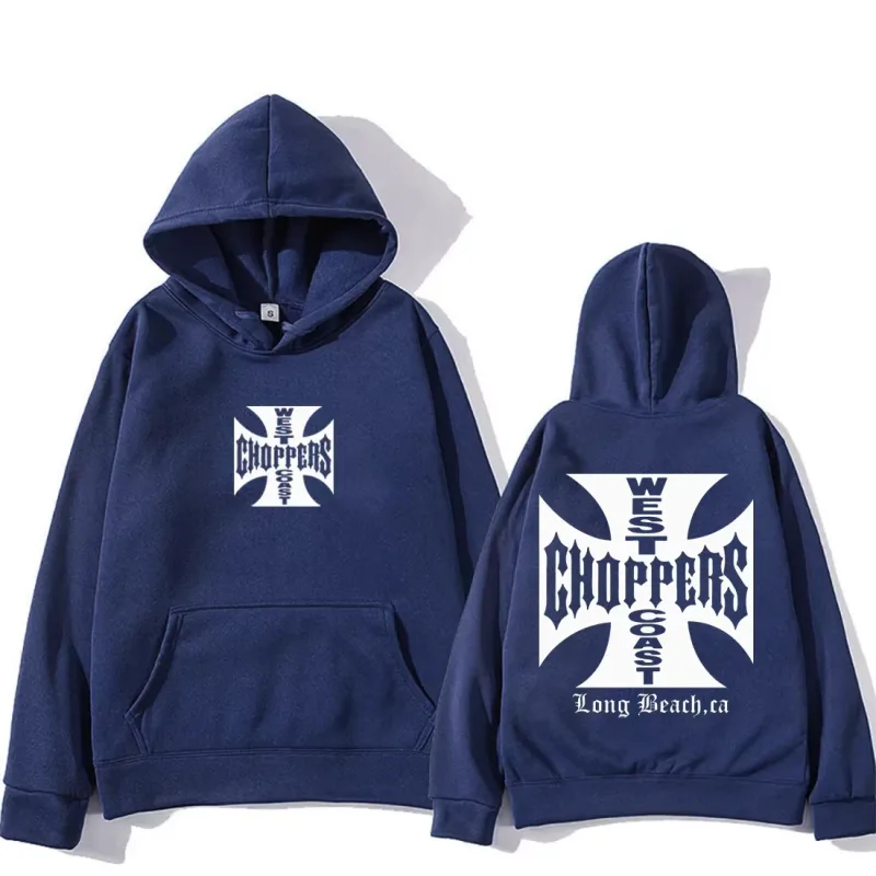 Paul Walker West Coast Choppers Hoodie Herr Dammode Mode Topp hiphopkläder Fleece långärmad vintagetröja