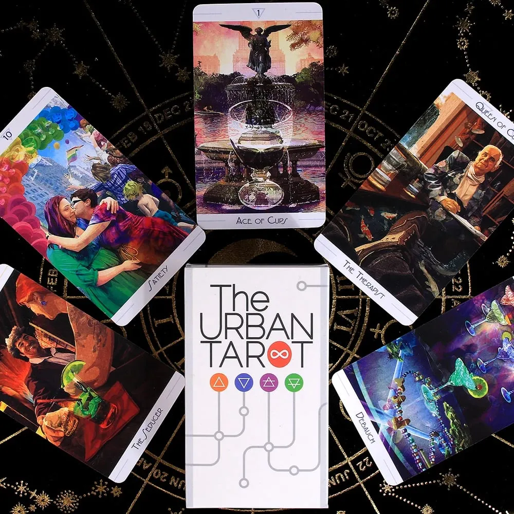The Urban Tarot NEW Deck and Book Set by Robin Scott