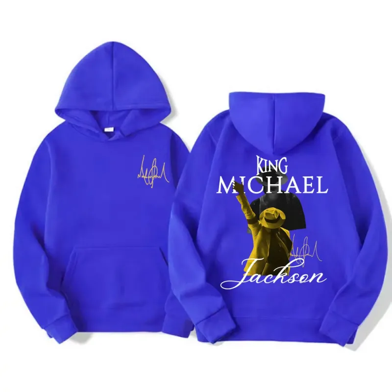King of Pop Michael Jackson Tour Sweatshirts Men's Clothing Vintage High Street Hoodies Male Casual Long Sleeve Pullovers Hoodie — image 10