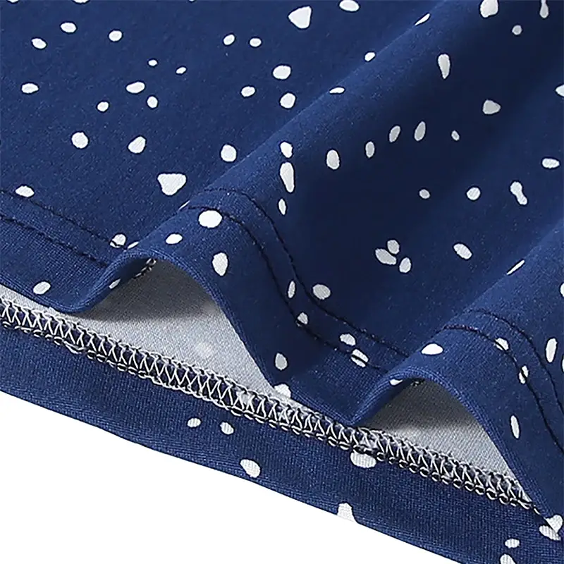 5PCS Bagong Estilo na Panti ng Panlalaki Panlalaking Polka Dot Aro Pantalon na may mga Patag na Sulok Malambot sa Balat na Matabang Pantalon Makahingang Panloob na Panlalaki