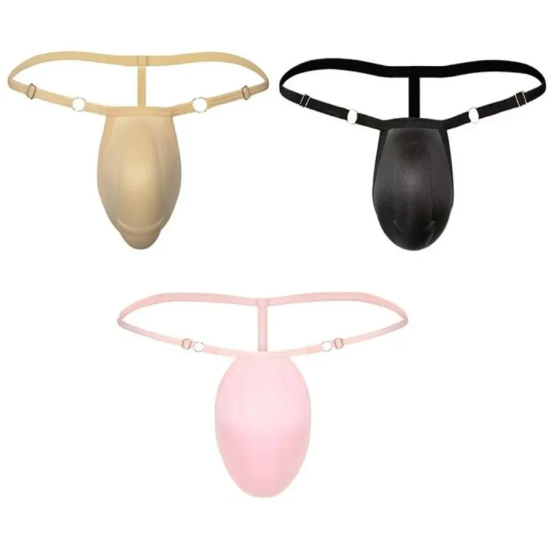 Tongs rembourrés ajustables 3D sur le devant, taille basse sans coutures, taille basse, vêtements de forme pour hommes, accessoires pour culottes pour hommes — image 15