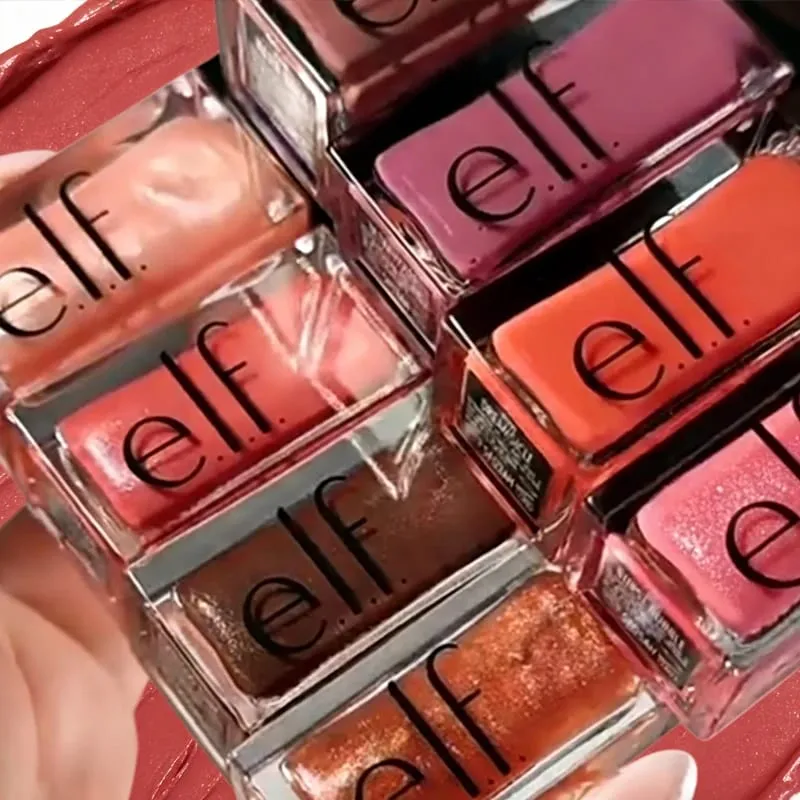 Elf Candlelit BlushLiquid Contouring and Shading Stick για φυσικό τρισδιάστατο Lip Balm Fine Glitter Lip Gloss Lipstick — image 7