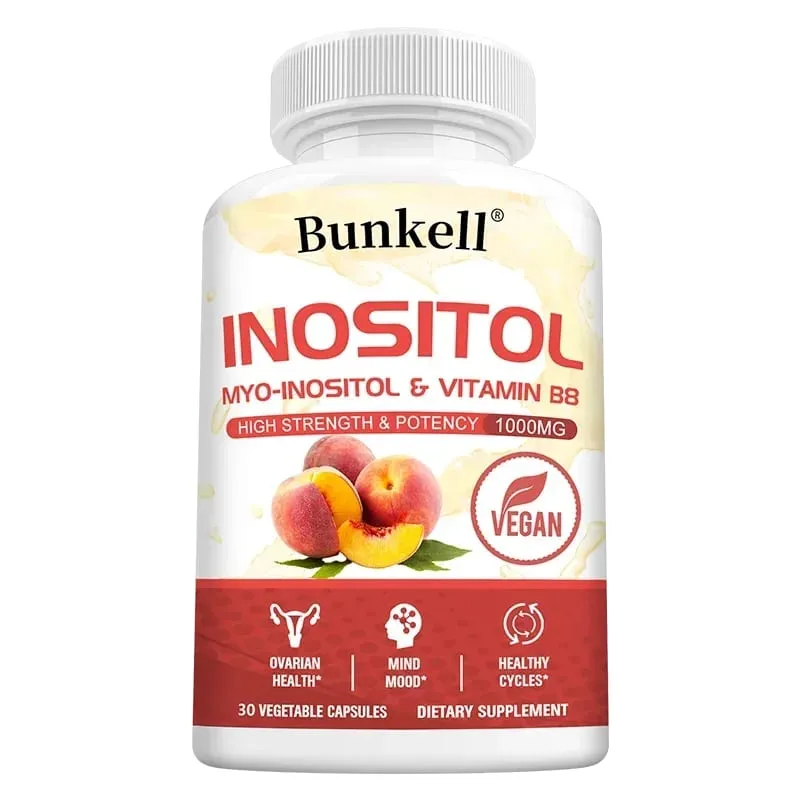 Inozitol 1000mg kapszula - Zsíranyagcsere Máj egészsége Petefészek Immunrendszer Támogatja a bőr egyensúlyát és a hajnövekedést — image 8