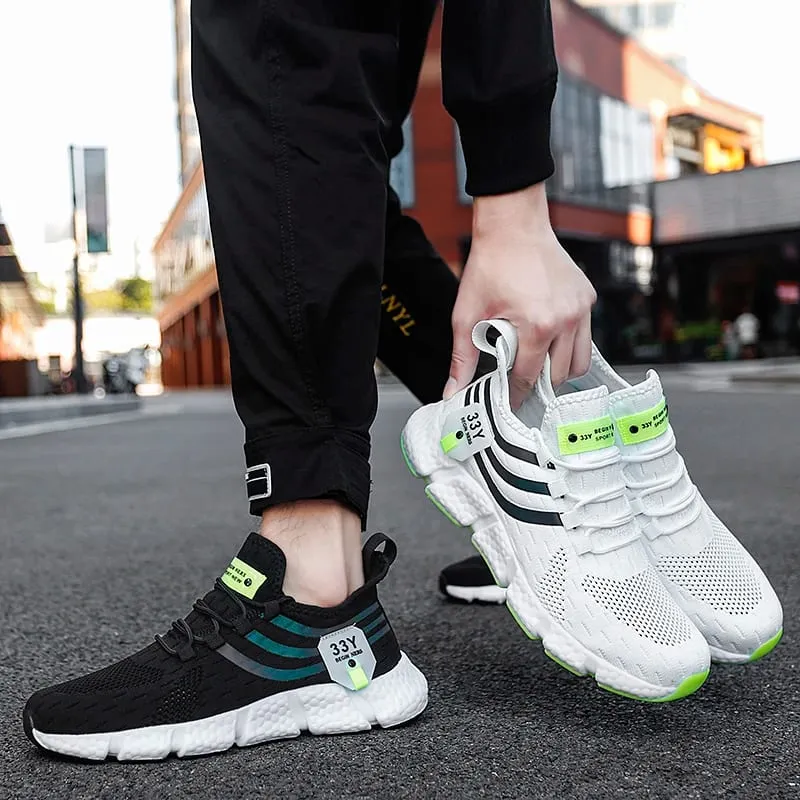 Férfi tornacipők Légáteresztő férfi futócipők Kényelmes Klasszikus Alkalmi Sportcipők Férfi Tenis Masculino Női Platform Sneaker — image 5
