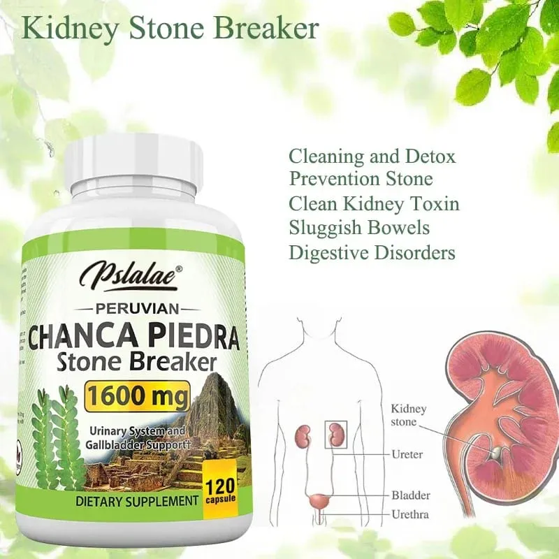 Chanca Piedra kapszula 1600 mg - húgyúti támogatás, nem GMO-kiegészítő vesekőzúzás — image 5