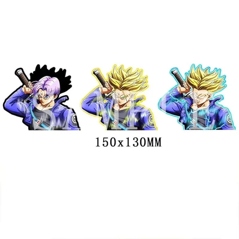 Autocollant lenticulaire 3D Anime Goku Vegeta, décalcomanies imperméables pour voiture, réfrigérateur, planche à roulettes, etc. cadeaux pour enfants — image 24