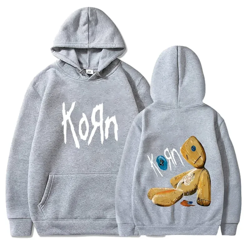 Korn Rock Band Hoodies Spring Autumn Pullover Men's Fashion Printed Hooded Sweatshirt Loose Casual Daily Streetwear Sweater Tops — image 5