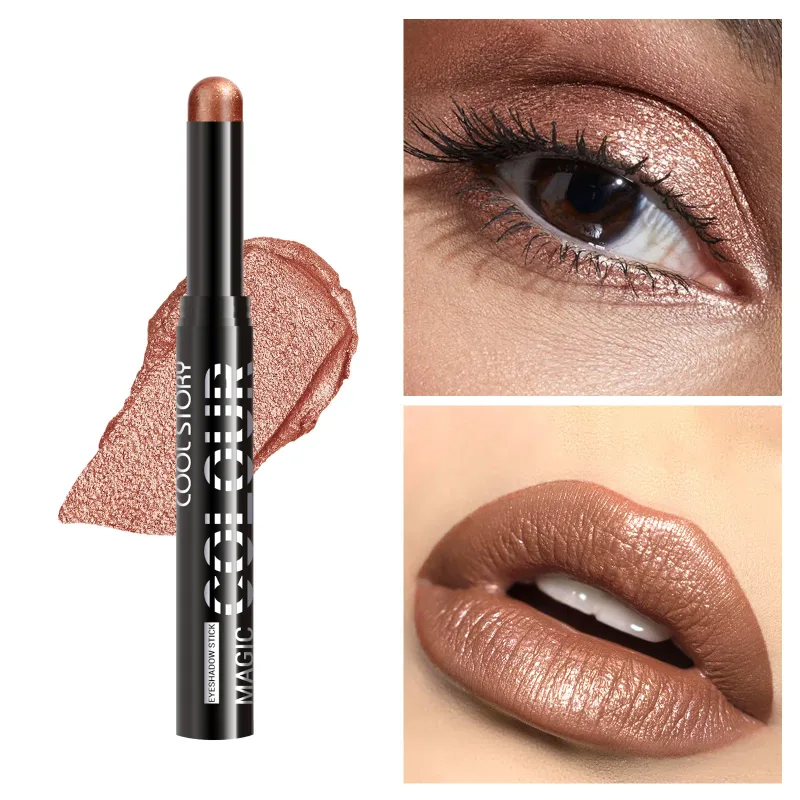 2 σε 1 Eyeshadow Lipstick Stick Pencil Waterproof Glitter Brighten Matte Eye Shadow Makeup Pigment Eyeshadow Pen — image 30