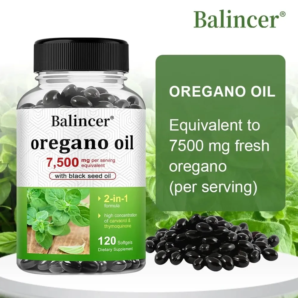 Oregánó olaj 7 500 mg feketemag olajjal – magas karvakroltartalom támogatja az emésztőrendszert, a csont-ideg izomzatát és az immunrendszer egészségét — image 4