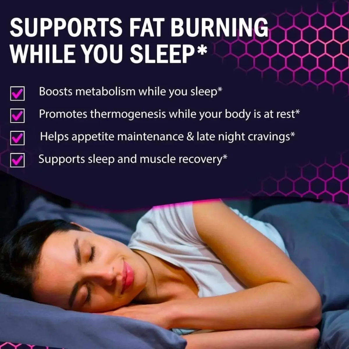 Nighttime Fat Burning Gummies - Fat Burning Metabolism Boosting Healthy Weight Management — image 6