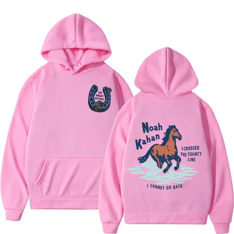 Noah Kahan The Great Divide Tour 2026 Graphic Hoodies Lalaki Babae Fashion Damit Pullover Casual Oversized Winter Sweatshirt — image 7