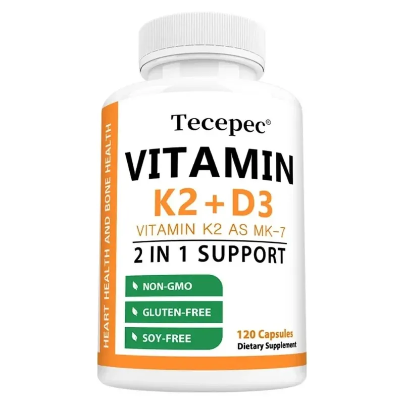 Vitamin D3 + K2 Softgels 2-in-1 Complex Bone Teeth & Immune Health Support Booster ανοσοποιητικού συστήματος — image 9