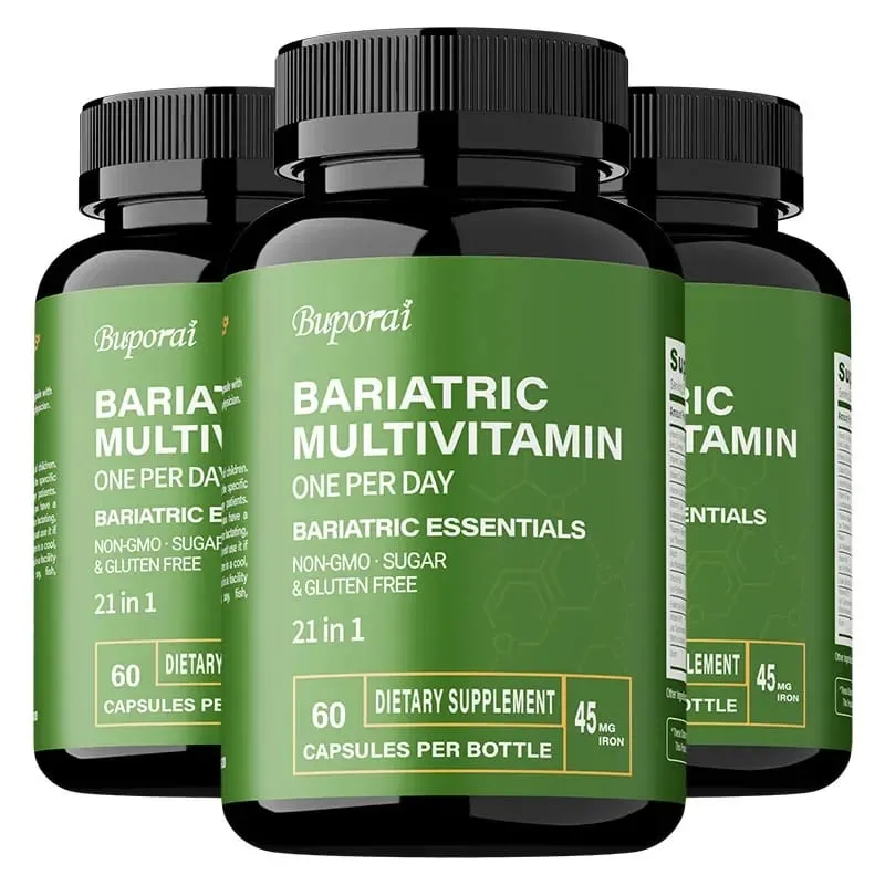 Bariatric multivitamin-kiegészítő – 21 vitamint és ásványi anyagot tartalmaz az általános egészség és az energiaszint fenntartása érdekében — image 10