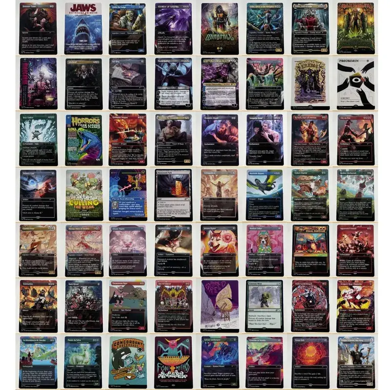Tcg proxy kártyák egyedi 56 kártyás proxy pakli készlet – kiváló minőségű The One Ring komplett asztali stratégiai kártyakészlet