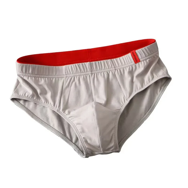 Men's ice briefs briefs Men's sensible pouch sports wicking sweat breathable mid-waist shorts 3256812597668229 — image 9