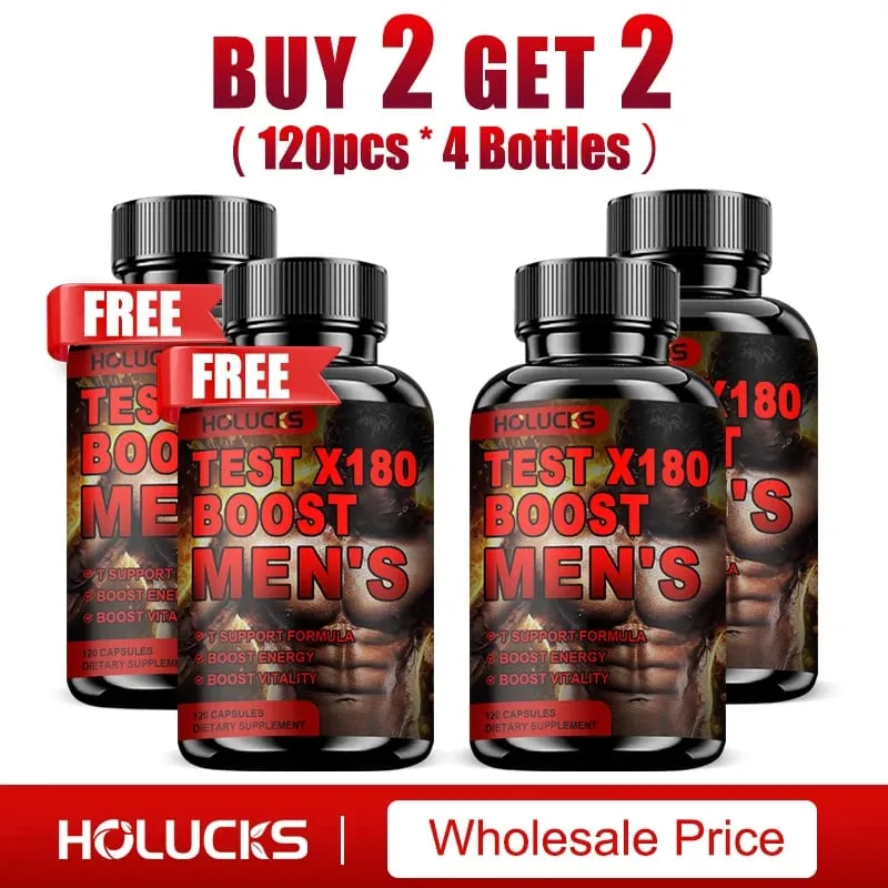 Test X180 Boost 9-in-1 T Support for Men with D-Aspartic Acid Fenugreek Tribulus Terrestris Boost Vitality & Performance — image 12