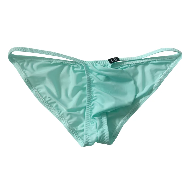 Ultra Low Waist Men's Briefs Thin Ice Translucent Sexy Underwear Comfortable Modern Fashion Buttock Highlighting Male Briefs — image 3