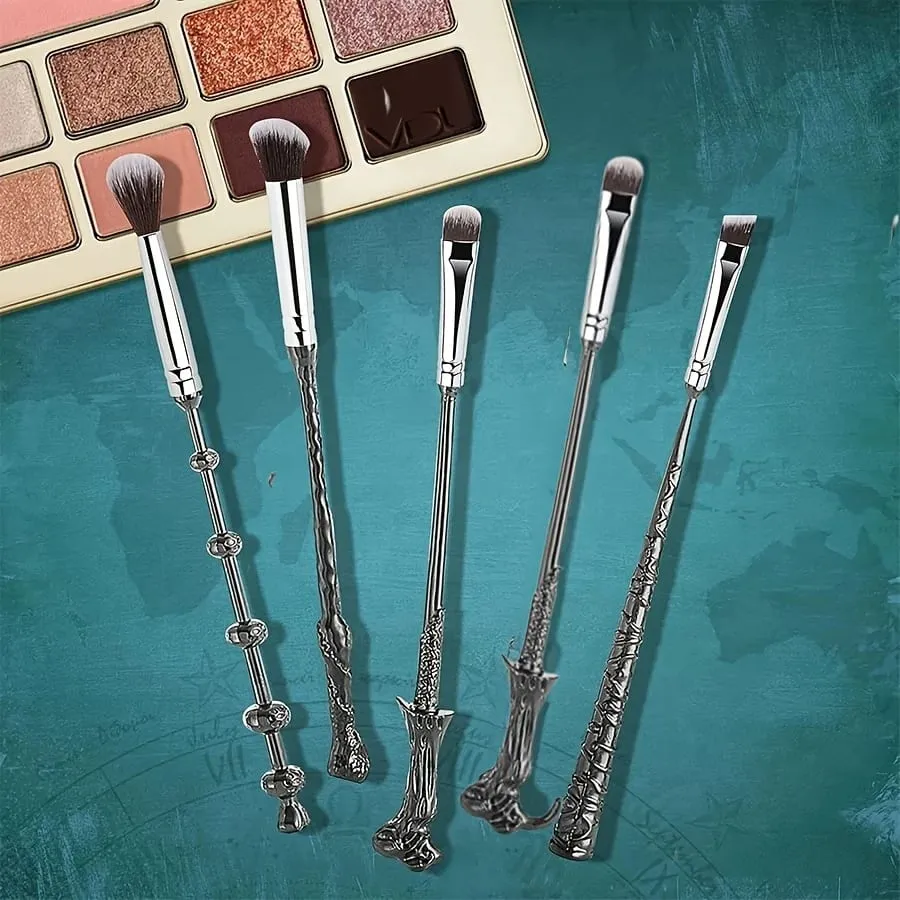 Πινέλα Wizard Wand 5 τμχ Σετ πινέλου μακιγιάζ 5 τμχ για γυναίκες
