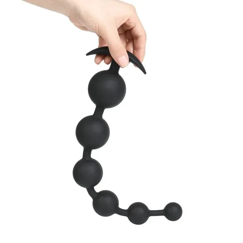 Bdsm Silicone Big Anal Plug Πρωκτικές χάντρες Πρωκτός Αυνανισμός Πισινό Βύσματα Ερωτικό φλερτ Παιχνίδια σεξ Μασάζ προστάτη για ζευγάρια άντρες γυναίκες — image 6