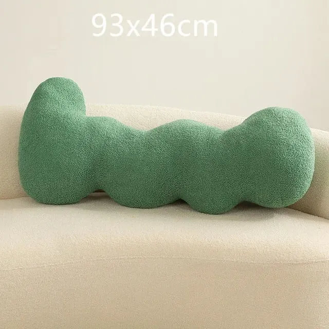 Coussin boule nordique de couleur unie, fleur en peluche, oreiller pour canapé, taille, bureau, jouet pour enfant, cadeaux, décoration de la maison, nouvelle collection — image 23