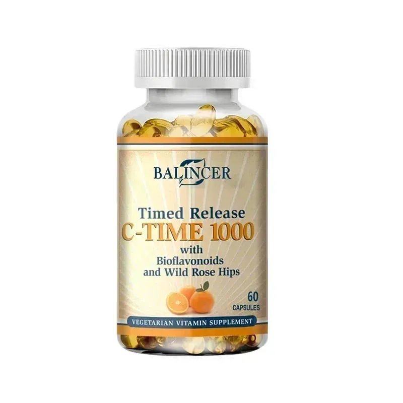 Vitamin C Capsules 1000mg Antioxidant Support Immune Wellness Collagen Synthesis Skin & Bone Joint Health 30/60/120 Capsules — image 8