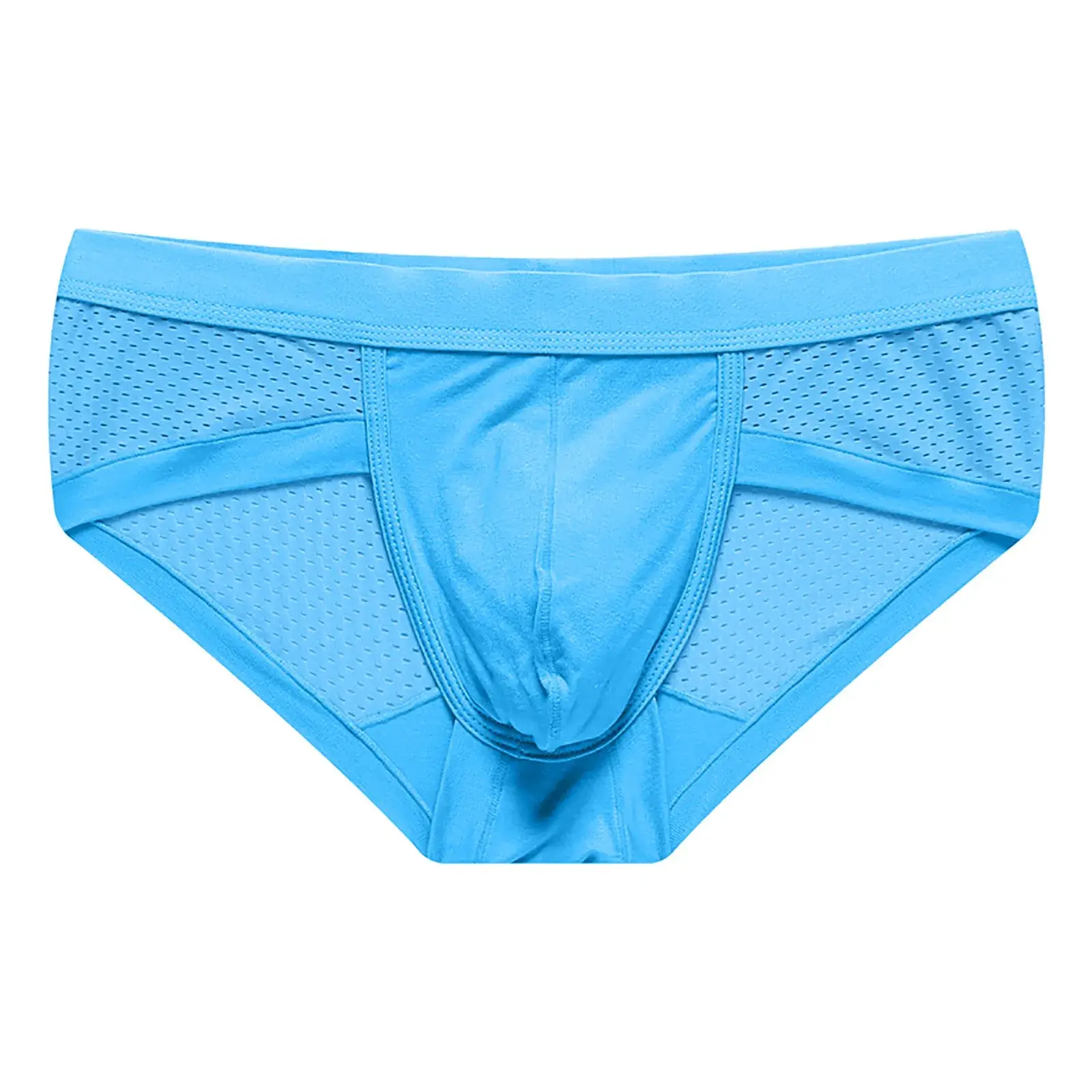 Roupa íntima masculina de algodão puro respirável para meninos soltos de tamanho grande cuecas esportivas de ângulo plano — image 3