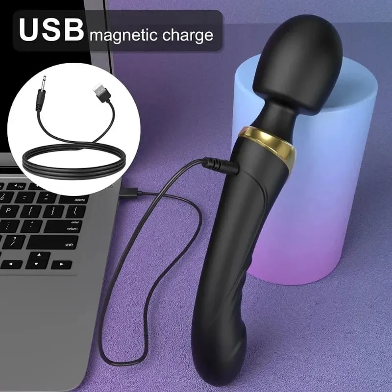 Erőteljes AV varázspálca vibrátor csiklóstimulátor hüvelymasszírozó G Spot maszturbátor felnőtt szexjátékok nőknek — image 5