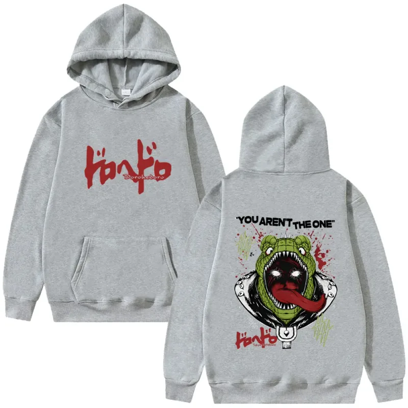 Anime Dorohedoro Kaiman You DRHDR Hoodies Men Women Gothic Manga Rock Streetwear Long Sleeve Vintage Pullover sweatshirt — image 10