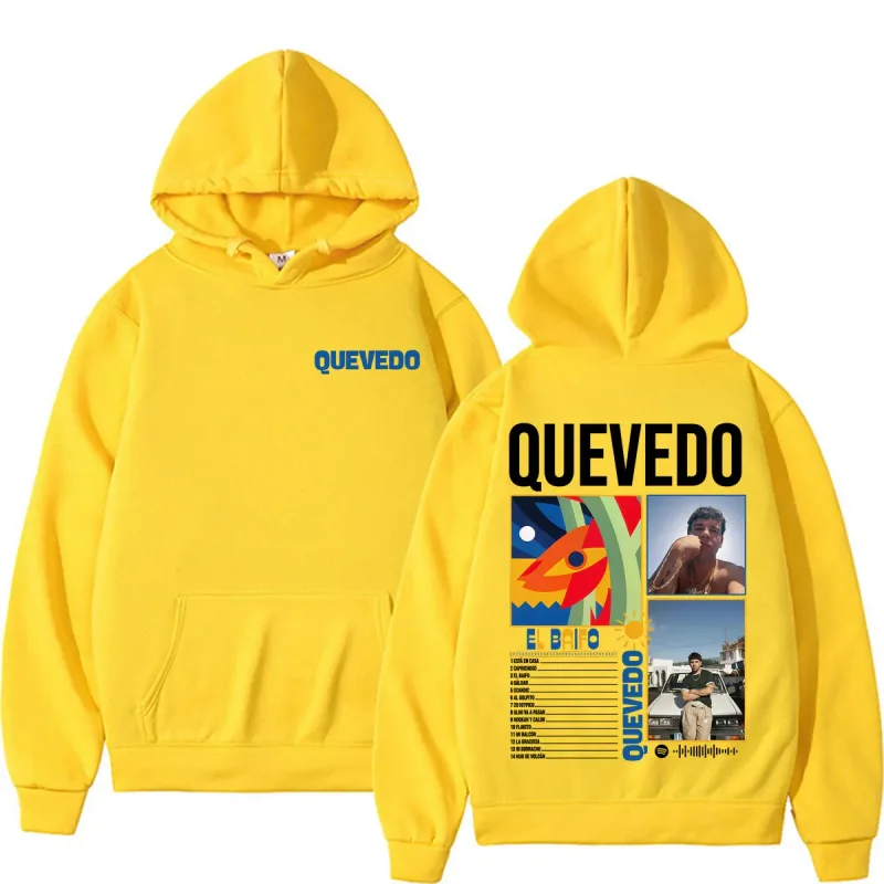 Rapper Quevedo 2026 EL BAIFO Graphic Hoodies Men Women Harajuku Vintage Gothic Sweatshirt Casual Cozy Oversized Hoodie Pullovers — image 12