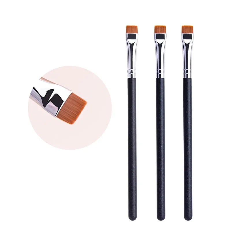 Oblate The Line Brush קו שפתון דק במיוחד מברשות קונסילר גבות פרט קונסילר כלי איפור שפתיים קו מתאר מברשת קו מברשת — image 12