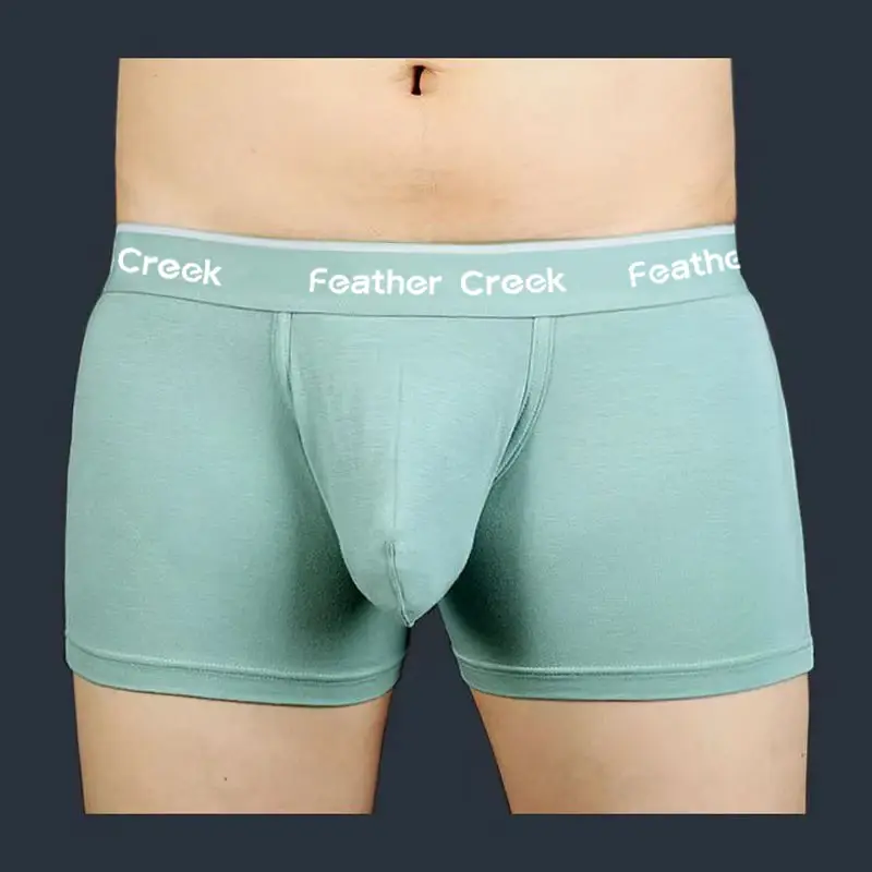 Mens Everyday Large Pouch Underwear U Convex Bulge Enhancing Durable Seamless Cotton Briefs Breathable Low Rise Boxer Shorts Fit — image 14