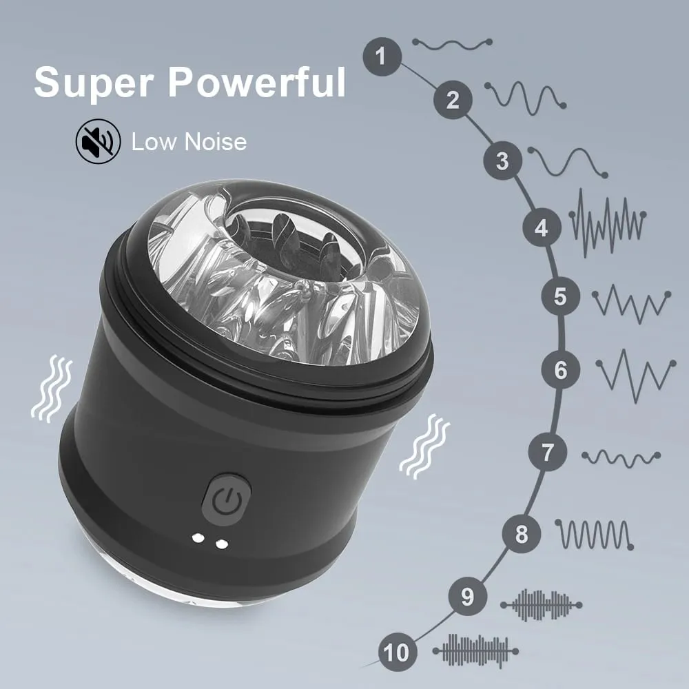 Automata férfi maszturbátor vibráló férfi nyitott végű, zsebes punci maszturbációs csésze puha szilikon felnőtt termékek férfi szexjáték — image 2