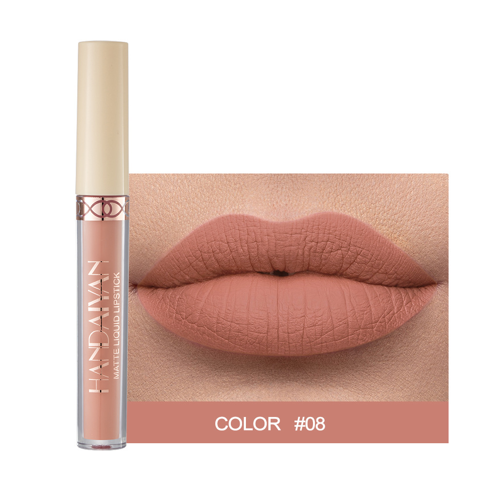 Αδιάβροχο Nude Matte Liquid Lipstick Αντικολλητικό Cup Lip Tint Μακιγιάζ Matte Red Lip Gloss Cosmetics Κραγιόν μακράς διαρκείας Make Up