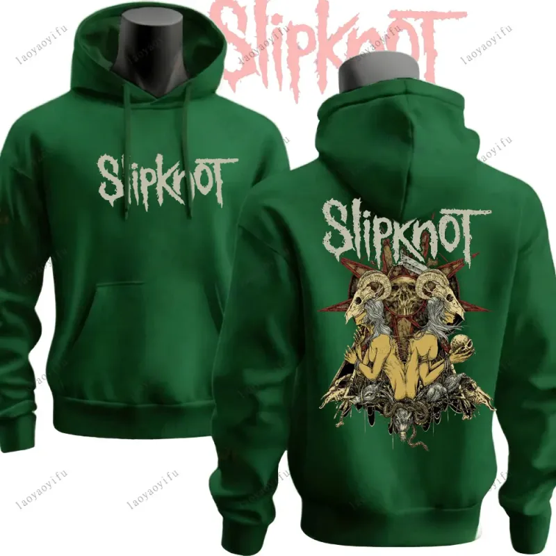 Men's New Style S-Slipknots Music Logo Metal Rock Band Women Men Hoodie Sweatshirts Novelty Trend Clothes Hoody Winter Pullovers — image 9