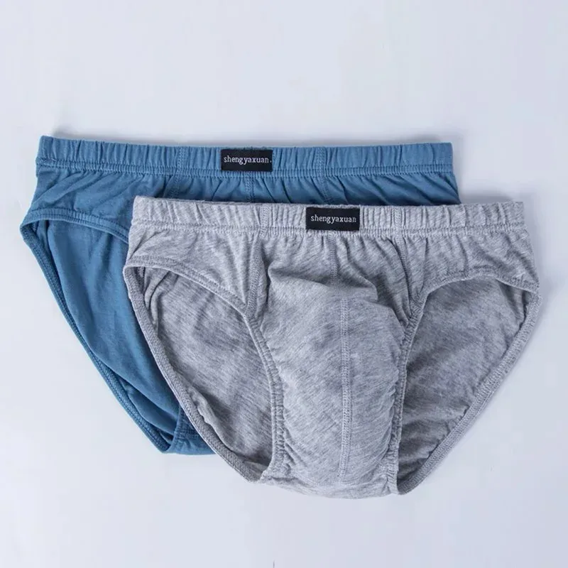 Cuecas de algodão para homens cuecas masculinas calcinha calcinha shorts sexy cuecas em tamanhos xl a 6xl 2/3/4/5 pçs/lote — image 4