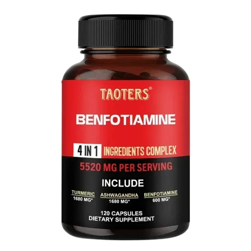 600 mg-os benfotiamin kapszula – segít fenntartani az egészséges glükóz-anyagcserét és támogatja az idegrendszert Egészségkiegészítők