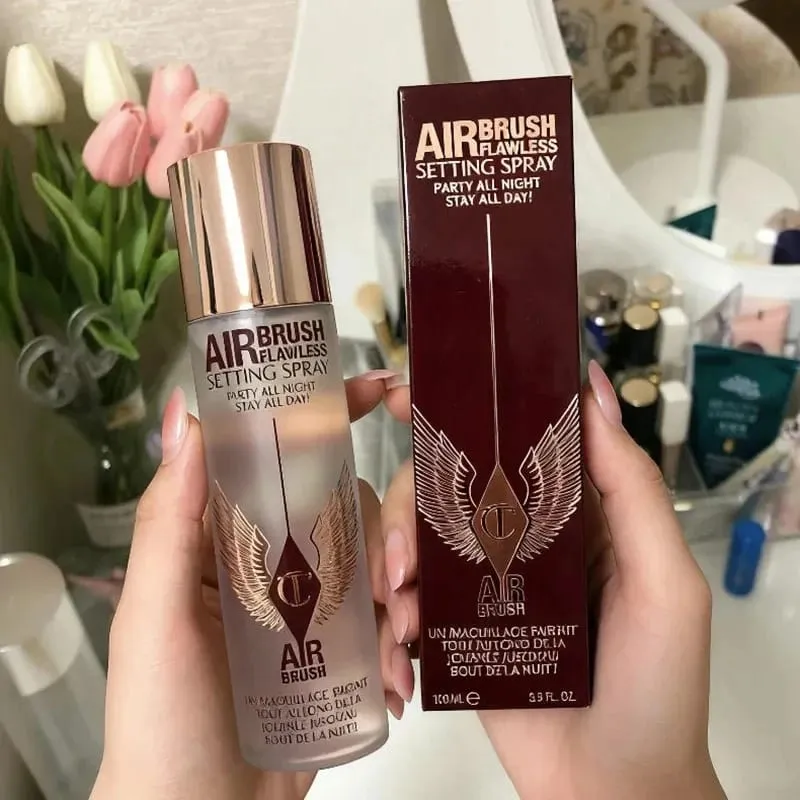 Σετ κραγιόν Charlotte Tilbury Matte Smooth & Lip Liner Set Creamy Blendable & Setting Spray Set Dewy Refreshing 16H Wear Makeup — image 7