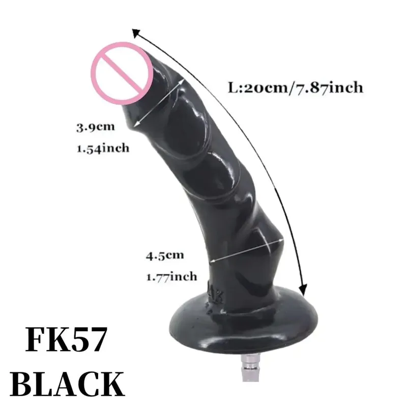 Szexgép Nagy fekete Műpénisz Quick Connector maszturbációs Vibrátor Valósághű műpénisz nőknek Tartozékok Szexjáték felnőtteknek — image 28
