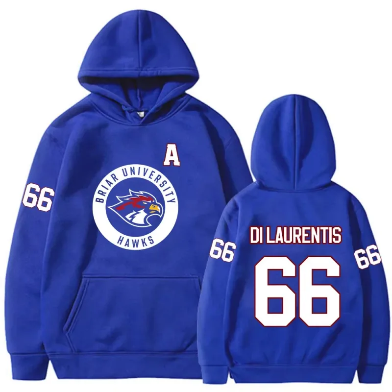 Off Campus TV Series Di Laurentis 66 Briar University Hockey Hoodies Men Women Casual Long Sleeves Oversized Unisex sweatshirt — image 29